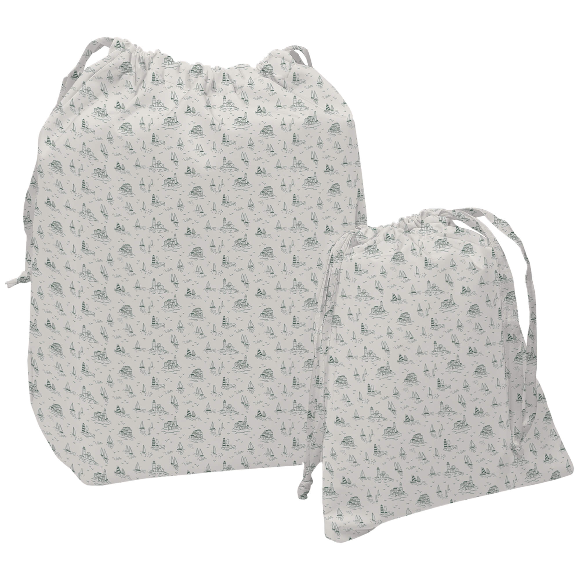 Bolsas muda Toile - Marinero verde