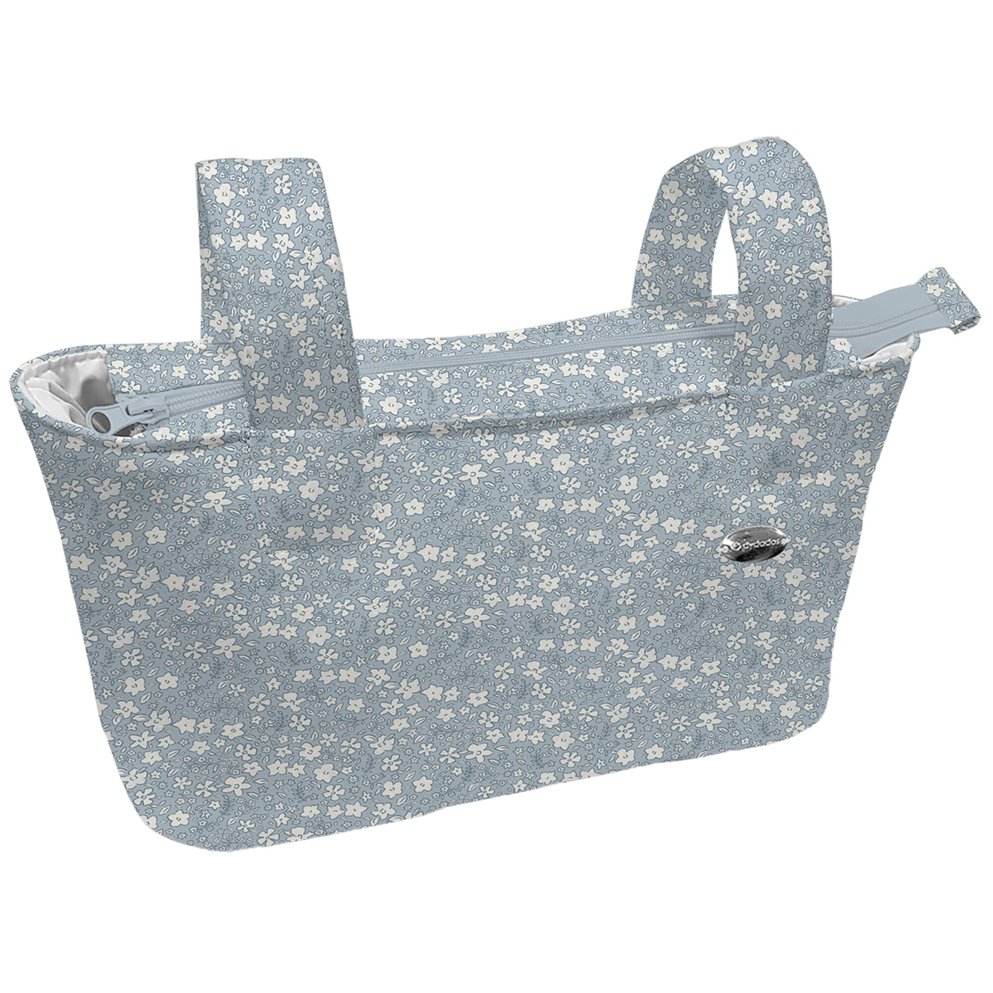 Bolso mini Iris flores azul Bolso mini Iris flores azul