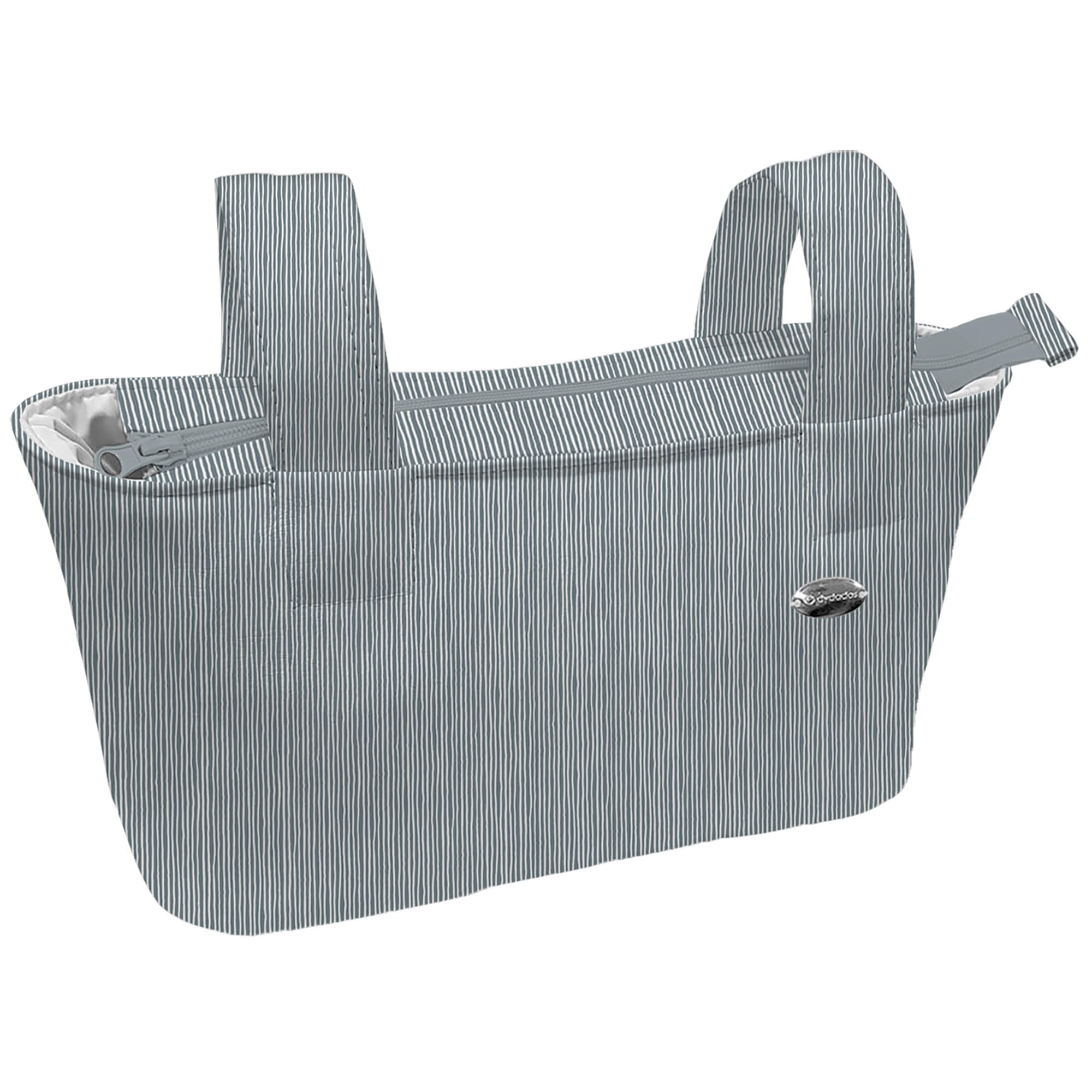 Bolso mini Milán rayas azul Bolso mini Milán rayas azul