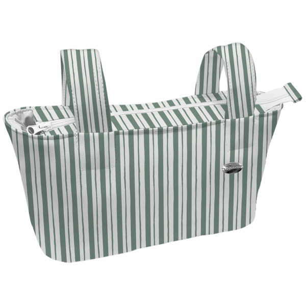 Bolso mini Provenza rayas verde
