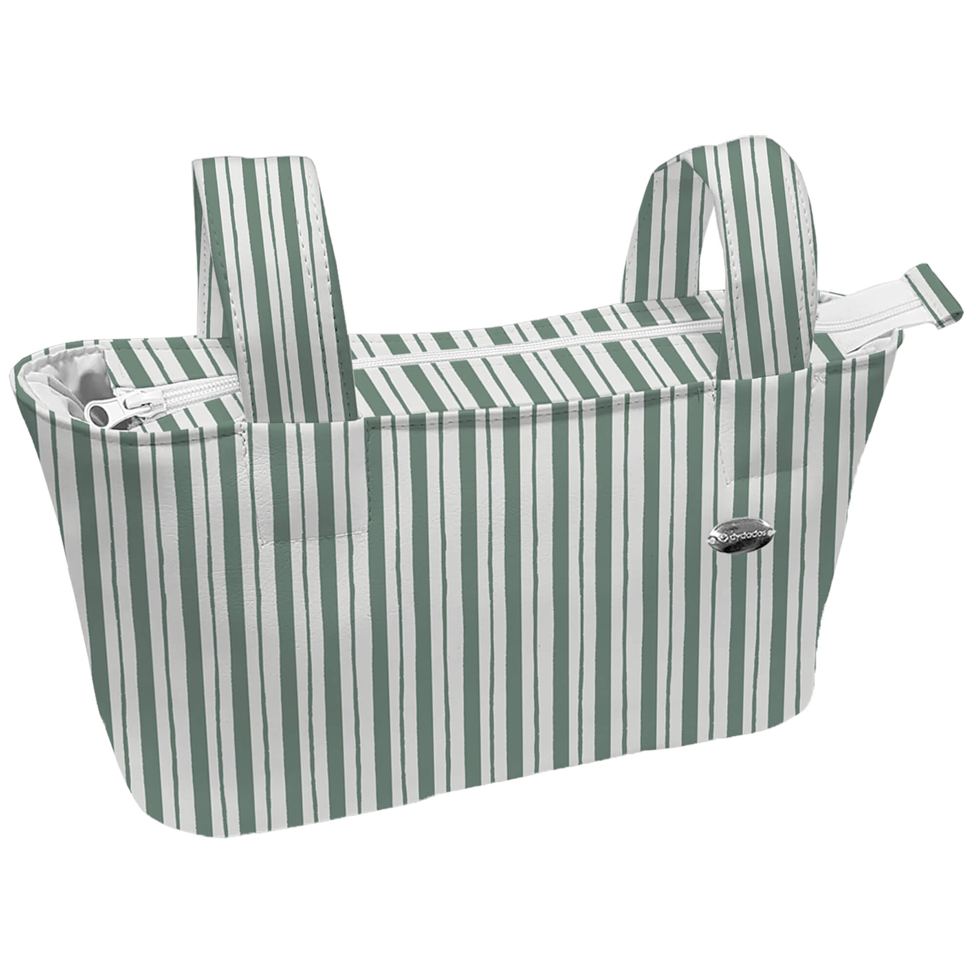 Bolso mini Provenza rayas verde Bolso mini Provenza rayas verde