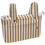 7203 Bolsos Brisa Rayas Mostaza