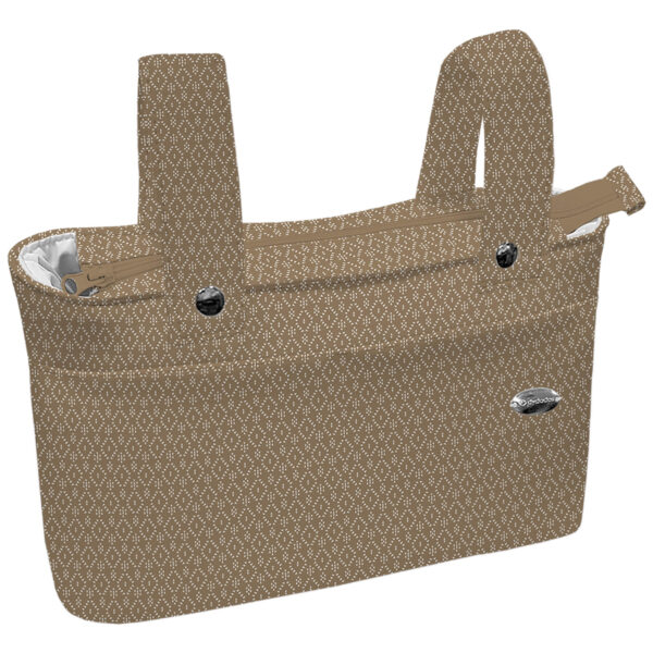 Bolso organizador Nepal marrón oscuro