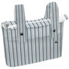 Bolso organizador XL Provenza rayas azul