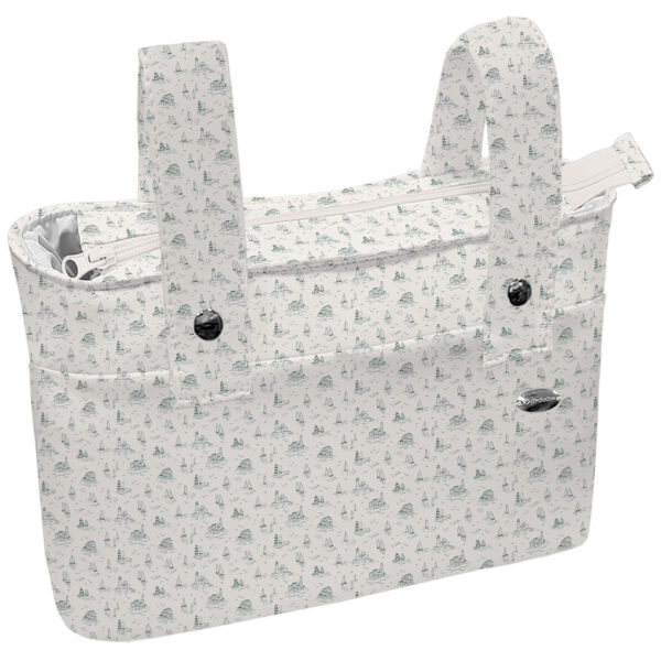 Bolso organizador XL Toile - Marinero verde