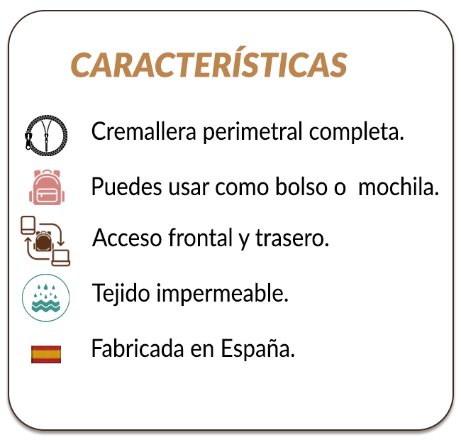 Características tapas universales dydados