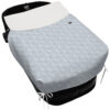 Colcha con forma Lazos Arrecife azul