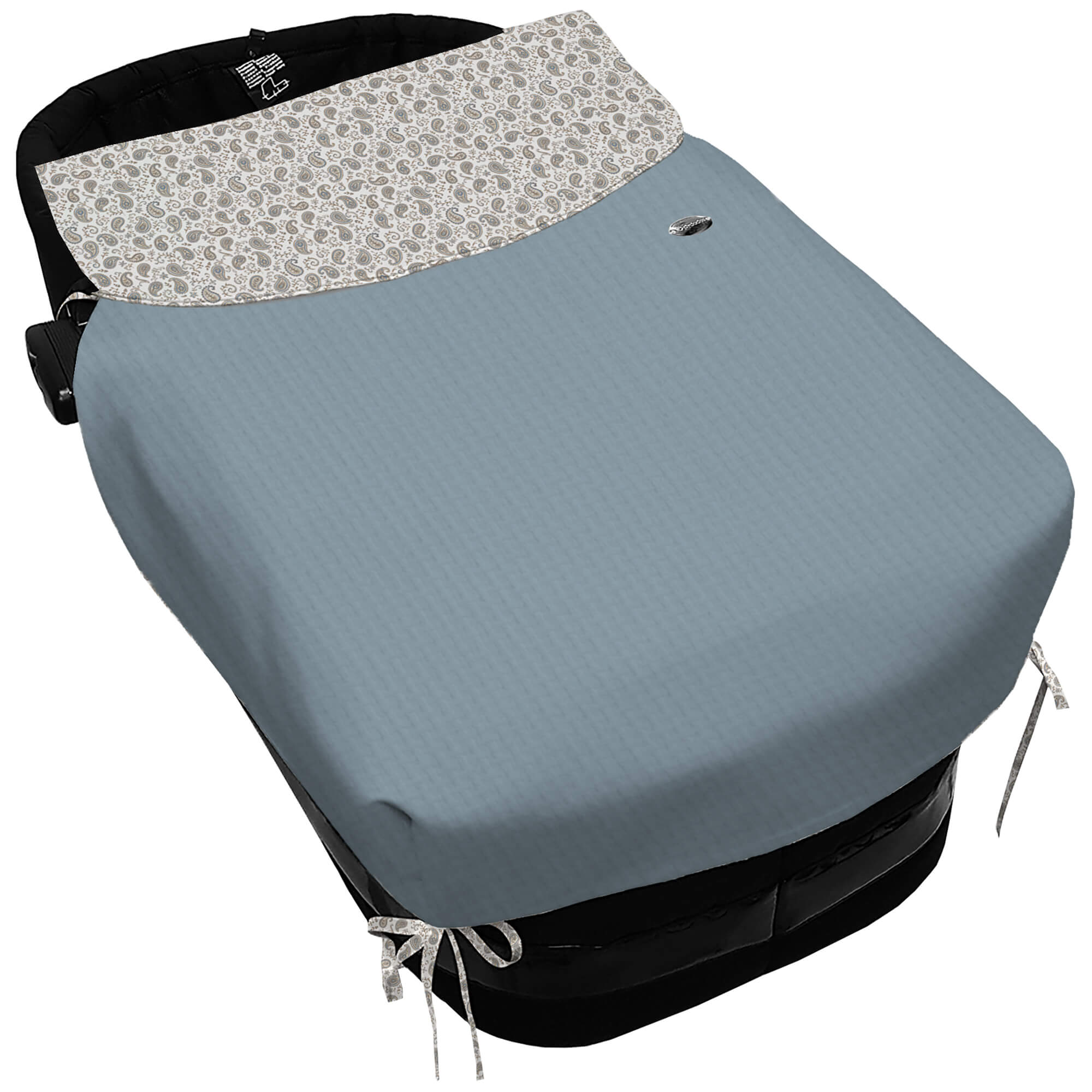 Colcha con forma Lazos Atenas azul