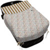 Colcha con forma Lazos Brisa mostaza