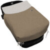Colcha con forma Lazos Nepal marrón