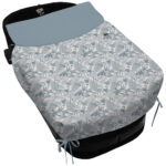 6941 Colchas Capazo Piccolo Azul