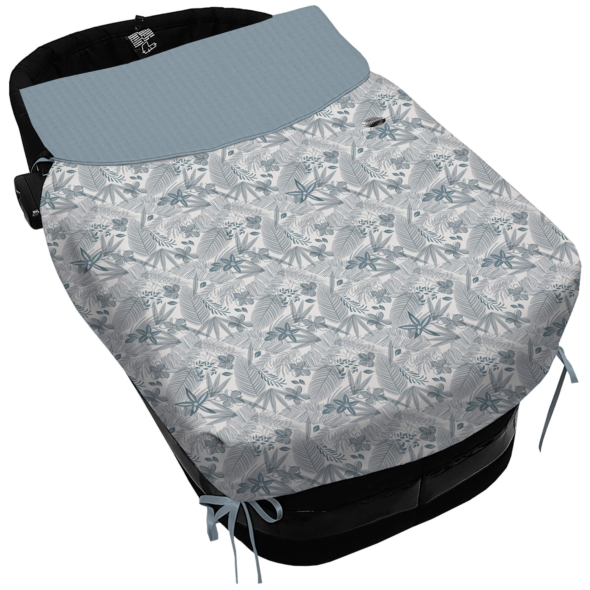 Colcha lazos Piccolo azul Colcha con forma Lazos Piccolo azul