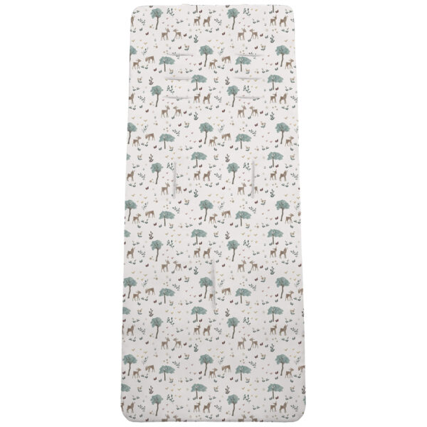 Colchoneta en tejido villela estampada Bambi
