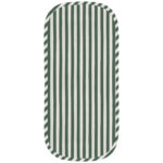6519 Colchonetas Capazo Brisa Rayas Verde