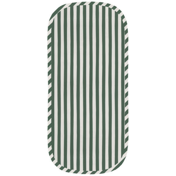 6519 Colchonetas Capazo Brisa Rayas Verde