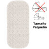 Colchoneta capazo en tejido villela estampada pequeña Toile - Marinero tostado