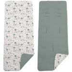 6263 Colchoneta Reversible Bambi Verano Verde