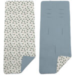 6308 Colchoneta Reversible Cairo Azul