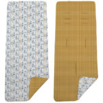 6299 Colchoneta Reversible Porto Mostaza