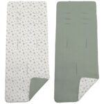 6272 Colchoneta Reversible Toile-Marinero Verde