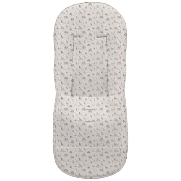 Funda en tejido villela estampada básica Toile - Marinero maquillaje