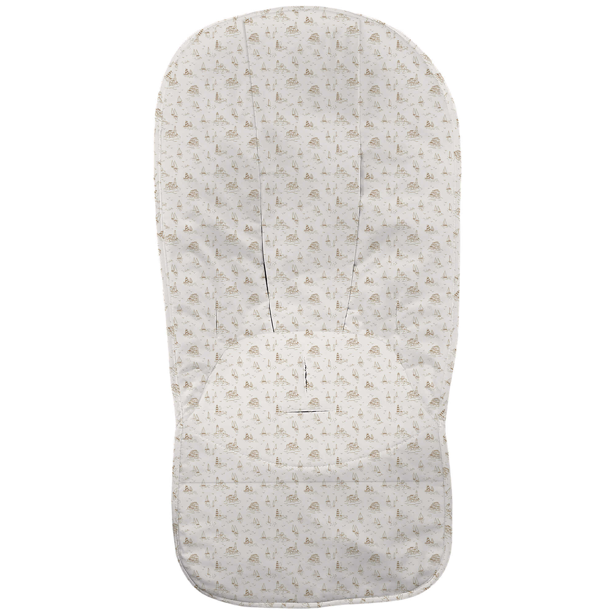 Funda global Toile - Marinero tostado Funda en tejido villela estampada global Toile - Marinero tostado