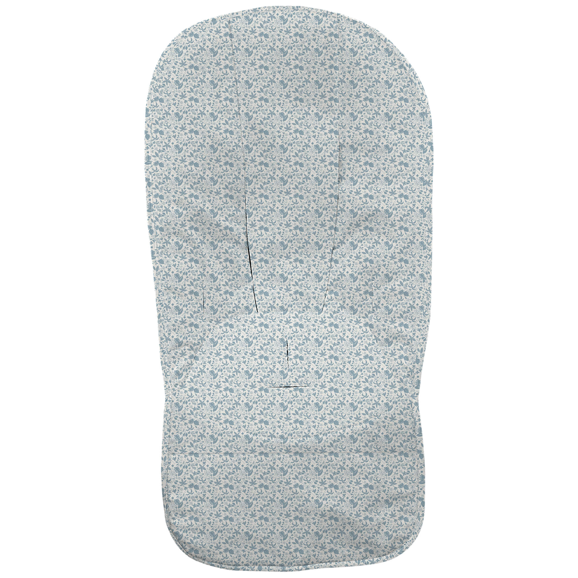 Funda en tejido villela estampada global Versalles azul