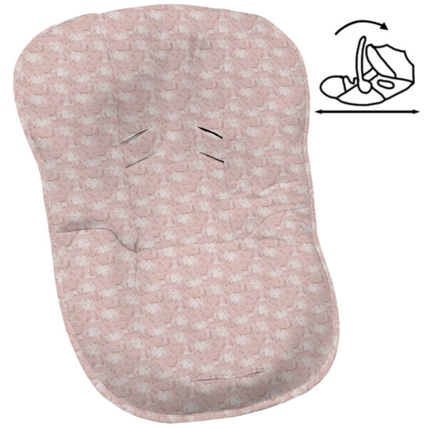 Funda grupo cero en tejido villela estampada modular Arrecife maquillaje