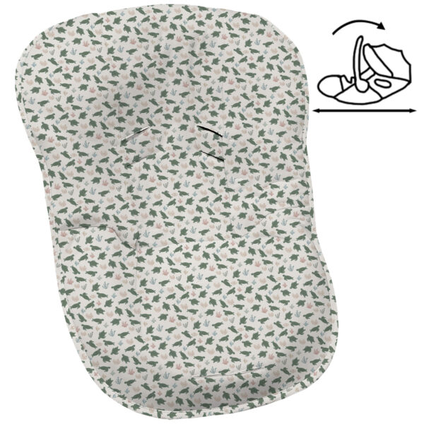Funda grupo cero en tejido villela estampada modular Cairo