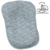 Funda grupo cero en tejido villela estampada modular Iris flores azul