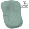 Funda grupo cero en tejido villela estampada modular Provenza tulipán verde