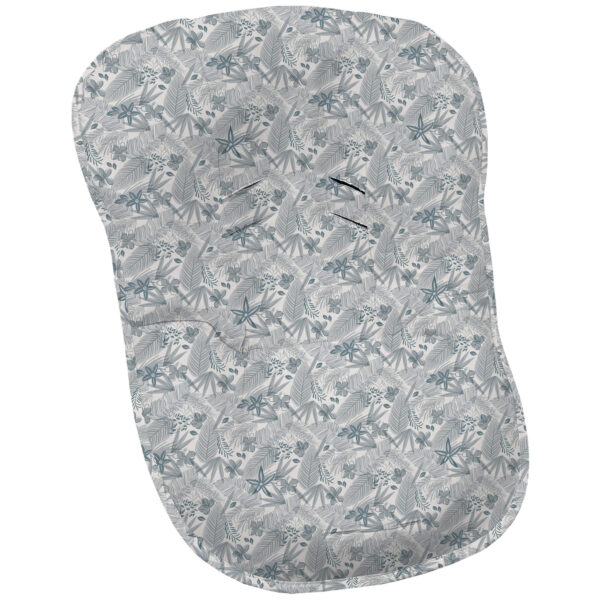 Funda grupo cero en tejido villela estampada Piccolo azul