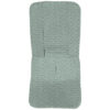 Funda recta Provenza tulipán verde Funda en tejido villela estampada recta Provenza tulipán verde