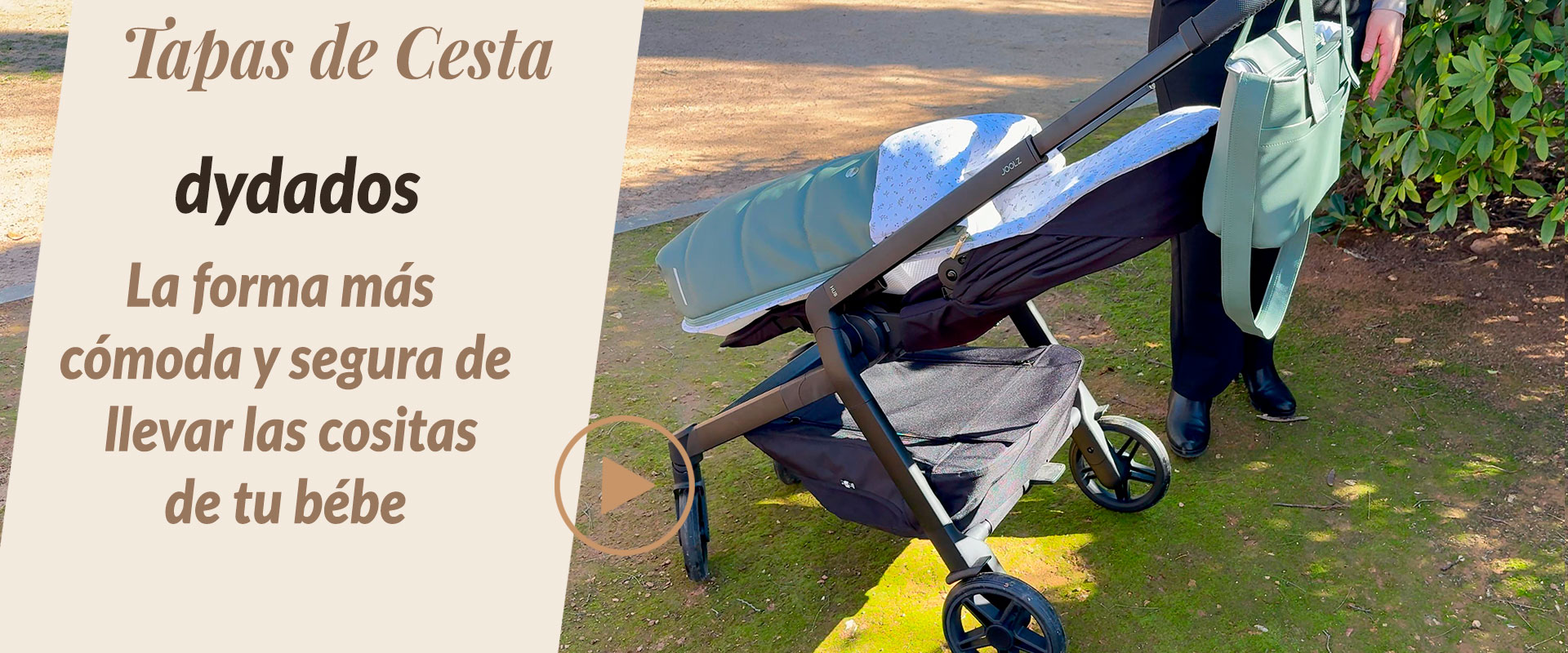 Tapas de cesta dydados – el complemento exclusivo para tu carrito de bebé