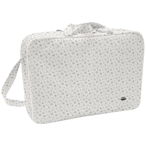 Maleta pequeña Toile - Marinero azul