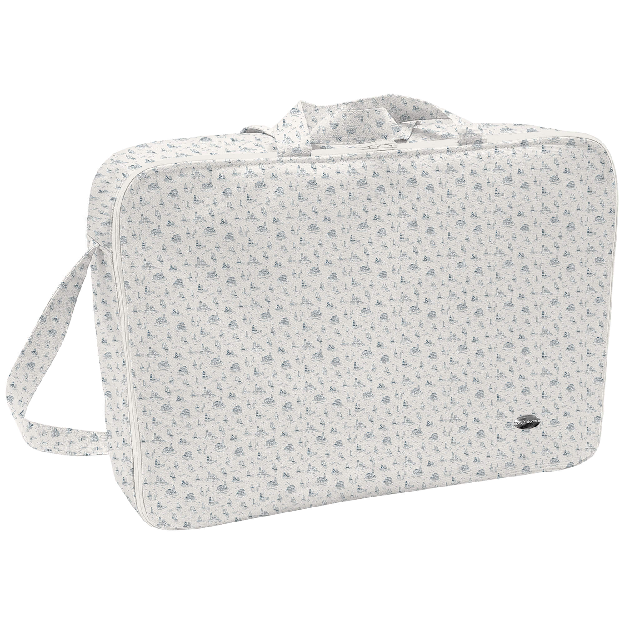Maleta pequeña Toile - Marinero azul
