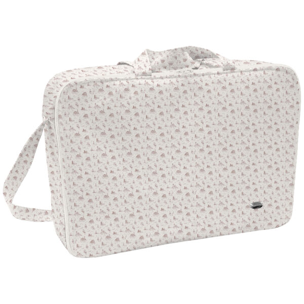 Maleta pequeña Toile - Marinero maquillaje