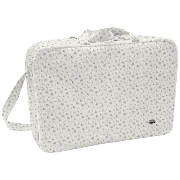 Maleta pequeña Toile - Marinero verde