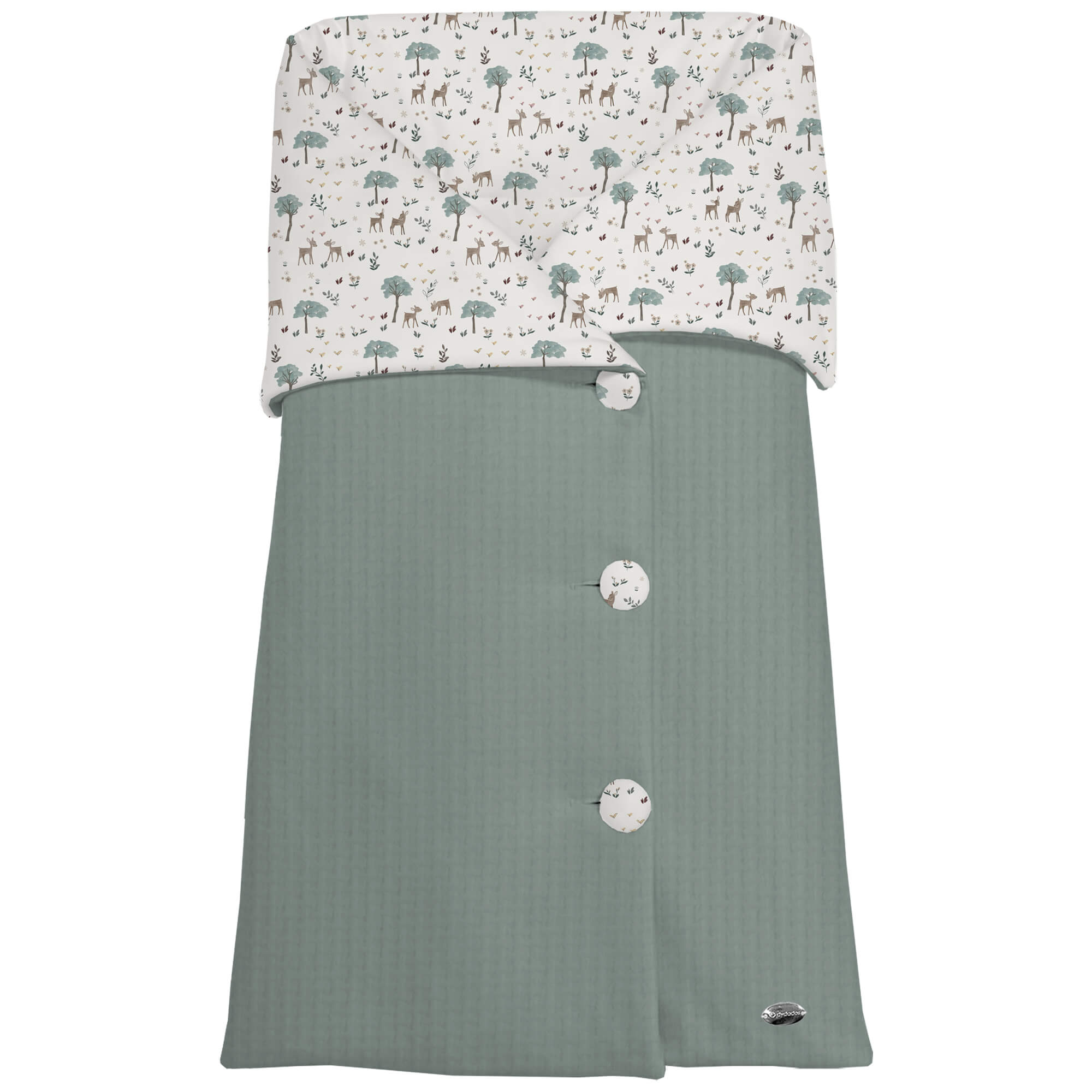 Saco para Capazo modelo arrullo Bambi verde