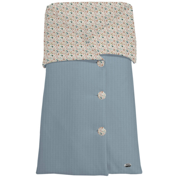 Saco para Capazo modelo arrullo Garden azul