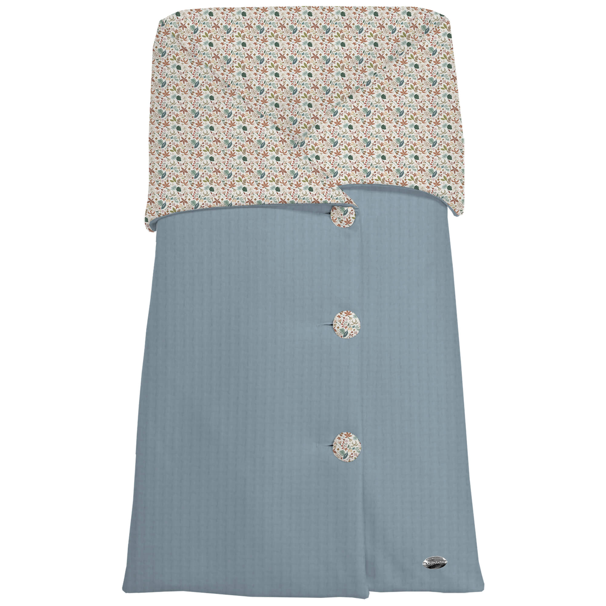 Saco para Capazo modelo arrullo Garden azul