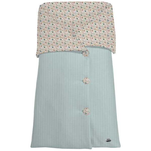 Saco para Capazo modelo arrullo Garden menta