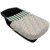Saco para el Capazo con Colcha con forma Cinturón Brisa verde