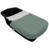 Saco para el Capazo con Colcha con forma Cinturón Nepal verde