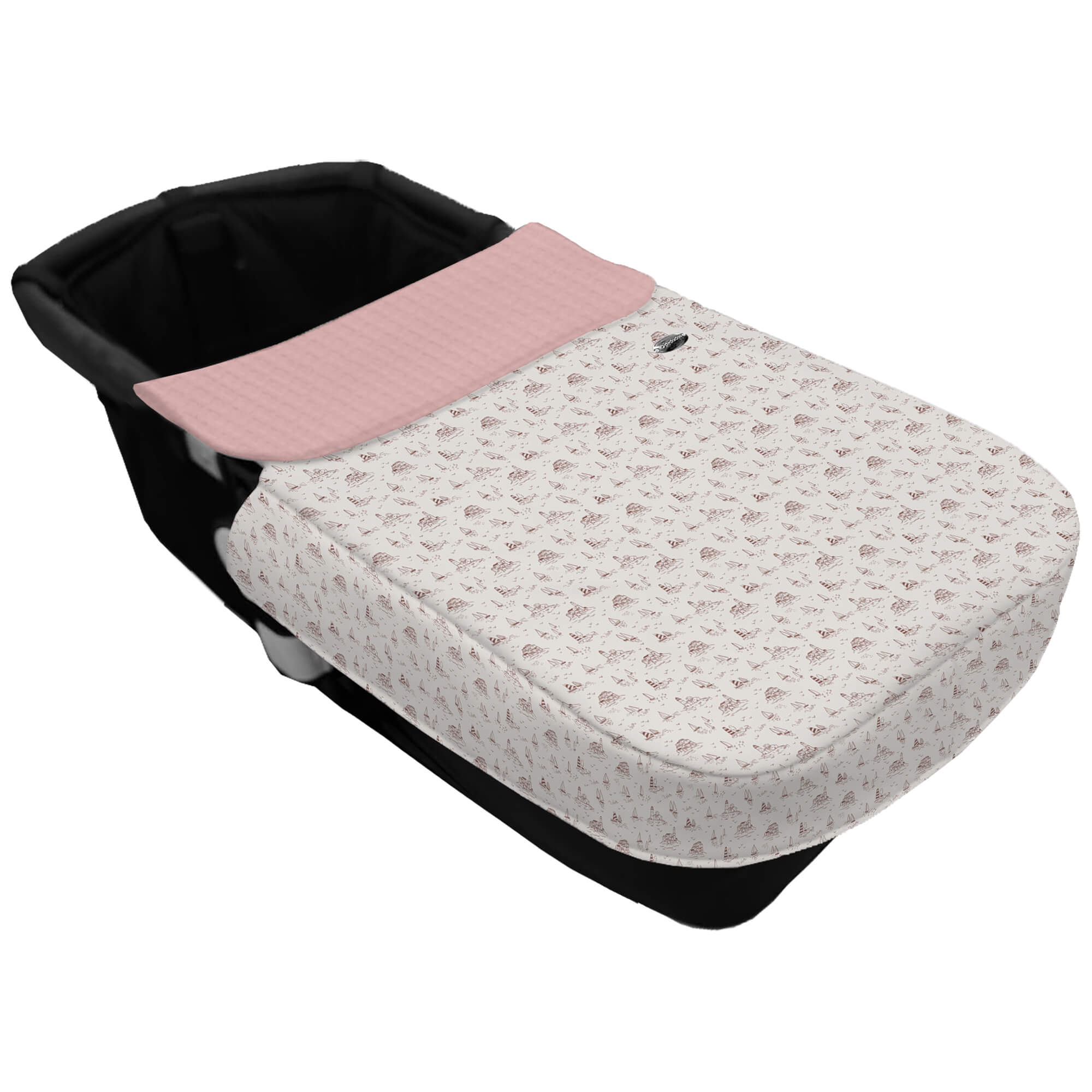 Saco para el Capazo con Colcha con forma Cinturón Toile maquillaje