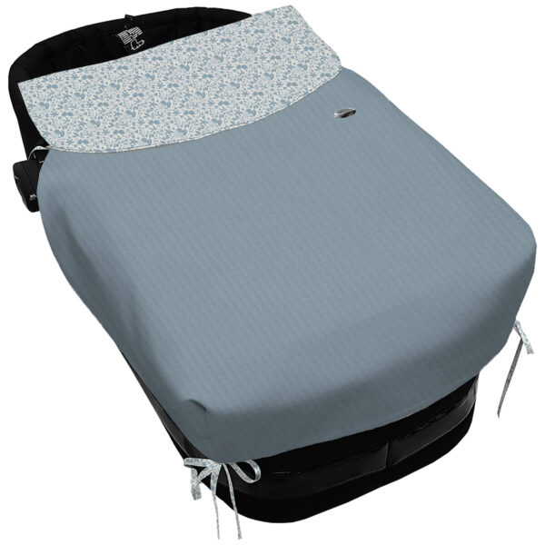 6833 Sacos Capazo Con Colcha Versalles Azul
