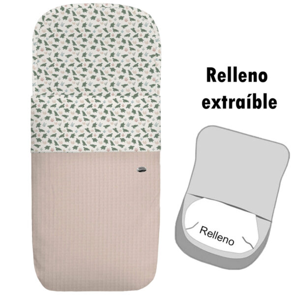 Saco para Capazo modelo desenfundable Cairo tostado