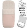 Saco para Capazo modelo gemelar desenfundable Versalles tostado