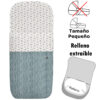 Saco para Capazo modelo pequeño desenfundable Milán azul