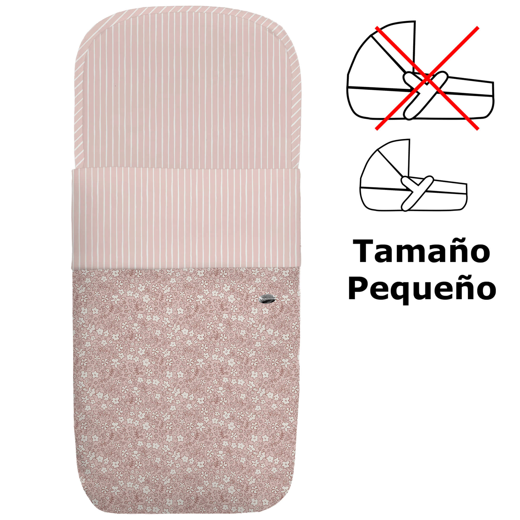 Saco para Capazo modelo pequeño Iris maquillaje